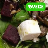 Salad Beetroot with feta cheese